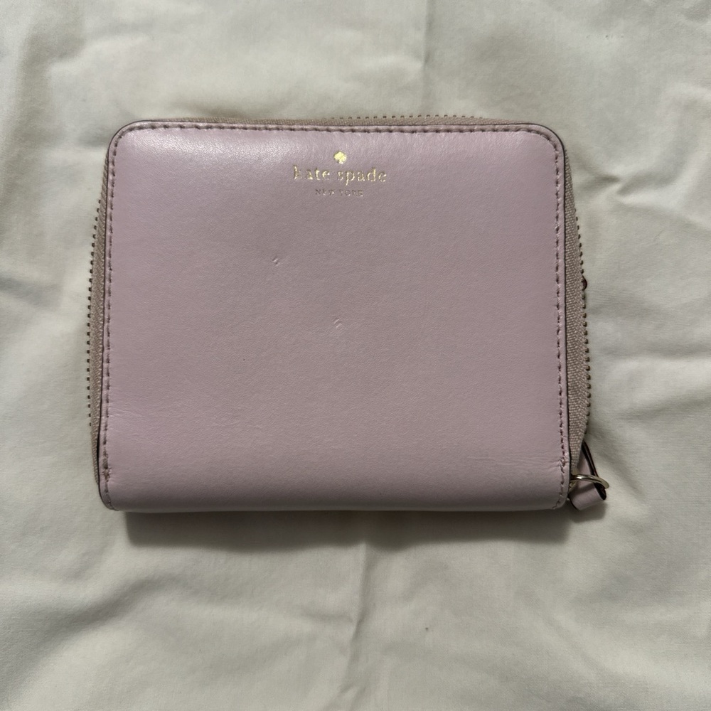 Kate Spade New York pale pink wallet